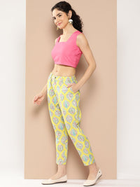 Thumbnail for Ahalyaa Women Ethnic Motifs Printed Co-Ords - Distacart