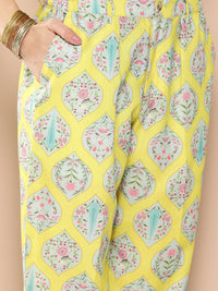 Thumbnail for Ahalyaa Women Ethnic Motifs Printed Co-Ords - Distacart