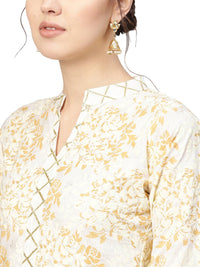 Thumbnail for Ahalyaa Women's Straight Cotton Kurta
