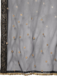 Thumbnail for Ahalyaa Black Printed Kurta Set For Women's