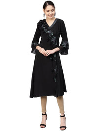 Thumbnail for Ahalyaa Women's A-Line Georgette Kurta