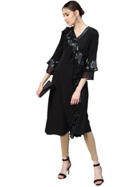 Thumbnail for Ahalyaa Women's A-Line Georgette Kurta