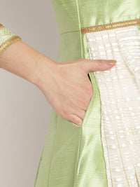 Thumbnail for Ahalyaa Gorgeous Green Art Silk Kurta