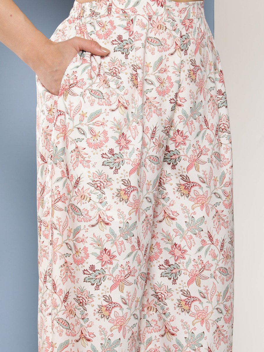 Ahalyaa Women Floral Print Co-Ords - Distacart