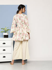 Thumbnail for Ahalyaa Women Floral Print Crepe Co-Ords - Distacart