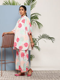 Thumbnail for Ahalyaa Women Floral Print Crepe Co-Ords - Distacart