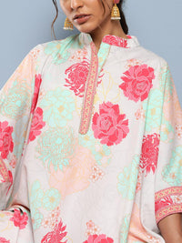 Thumbnail for Ahalyaa Women Floral Print Crepe Co-Ords - Distacart