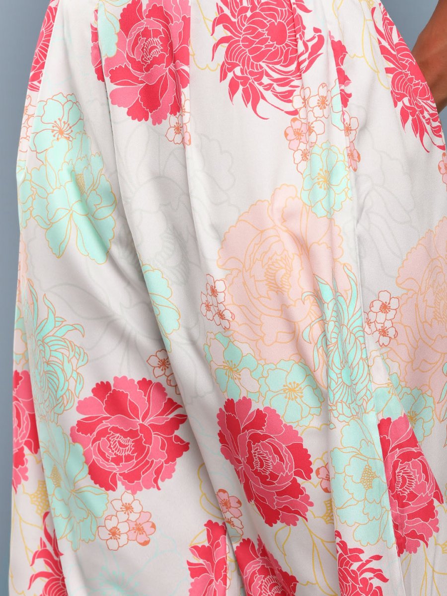Ahalyaa Women Floral Print Crepe Co-Ords - Distacart