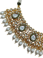 Thumbnail for Jewel City Indian Kundan Pearl Jewelry Set Traditional Indian Bridal Necklace Gold-Plated Handcrafted Ethnic Jewelry Set