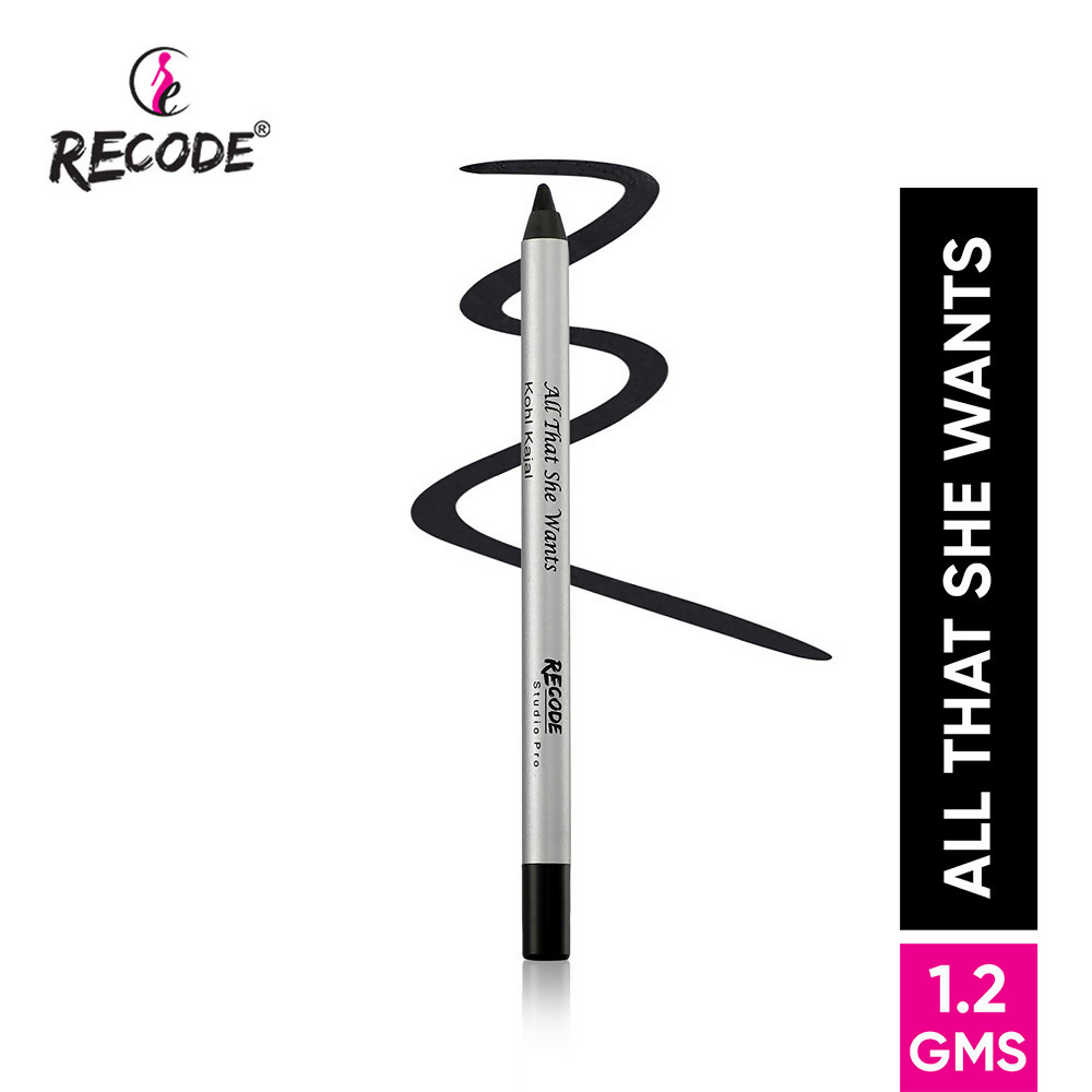 Recode All That She Wants Kajal - Black - Distacart