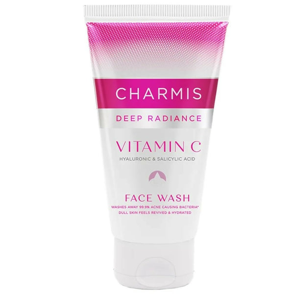Charmis Deep Radiance Vitamin C Face Wash with Hyaluronic Acid & Salicylic Acid
