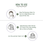 Thumbnail for Avimee Herbal Rosemary Water For Hair And Skin For Hair Growth, Hair Fall Control and Scalp Health - Distacart