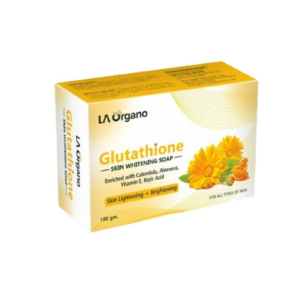 LA Organo Glutathione Calendula Skin Whitening Soap - Distacart