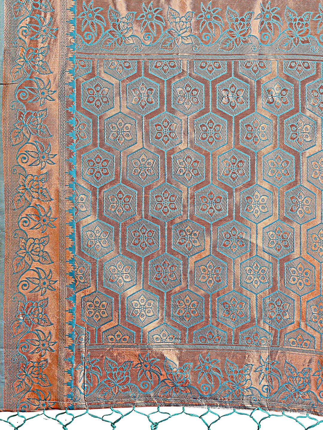 Astita Pink Woven Zari Traditional Linen Cotton Saree with Rich Pallu & Unstitched Blouse - Festive & Wedding Wear Saree - Distacart