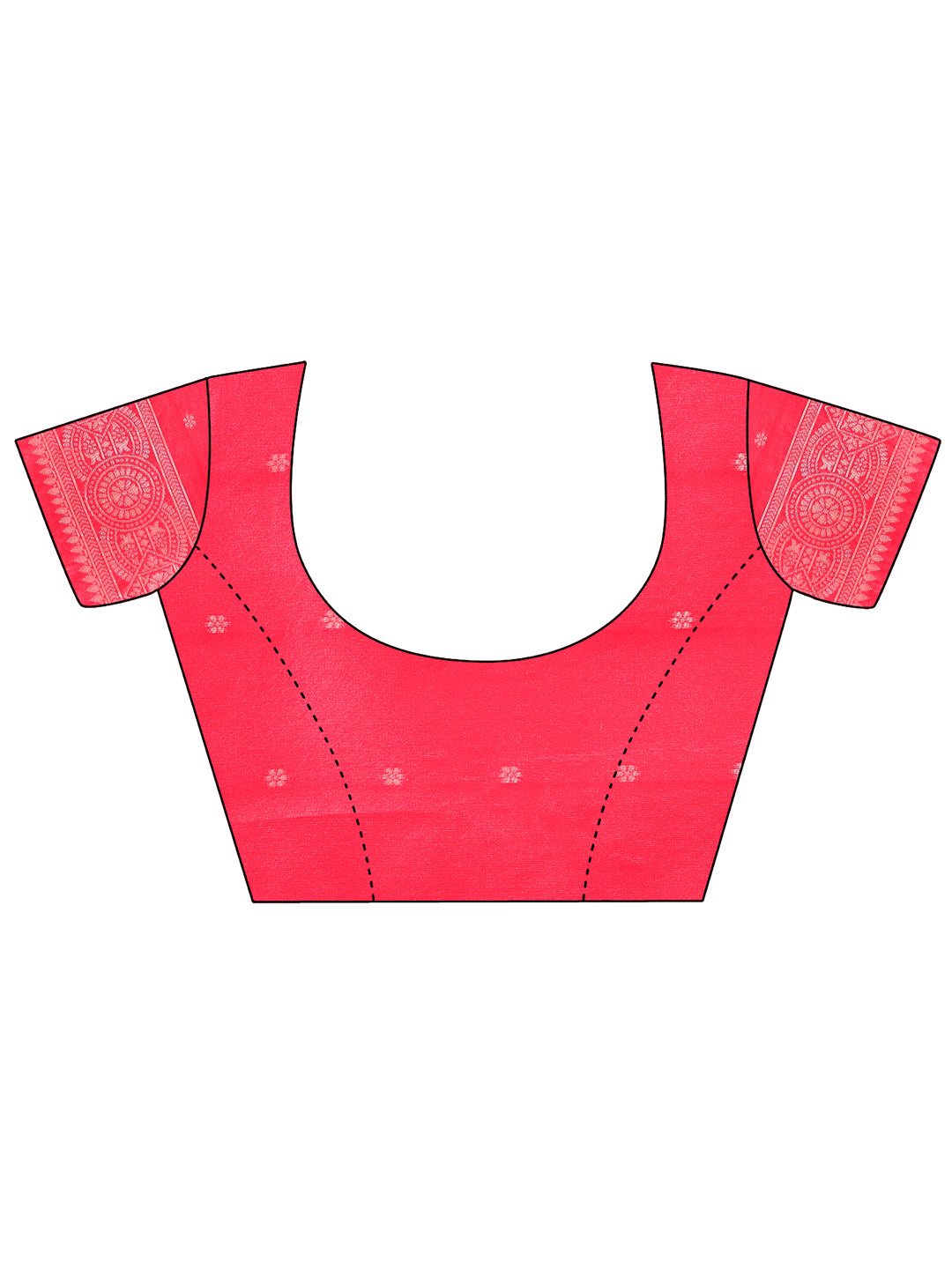 Astita Elegant Black Banarasi Cotton Saree with Zari Leaf Motifs and Rich Pallu - Traditional Indian Saree for Festive & Wedding Wear