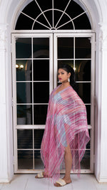Thumbnail for Noroke Silk Pink Pop Silk Beachwear Cover Up - Distacart