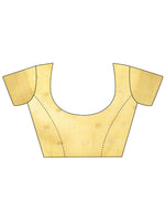 Thumbnail for Astita Graceful Beige & Yellow Linen Cotton Saree - Lightweight Elegance for Modern Women - Distacart
