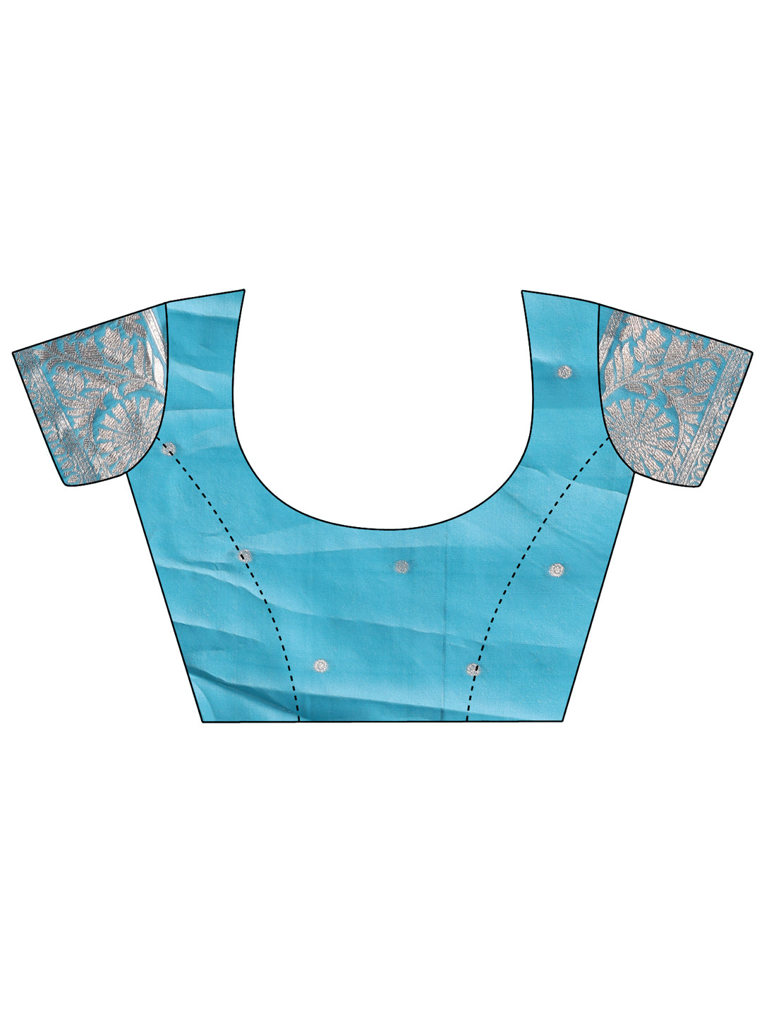 Astita Sea Green Linen Cotton Woven Zari Work Traditional Tassel Saree - Distacart