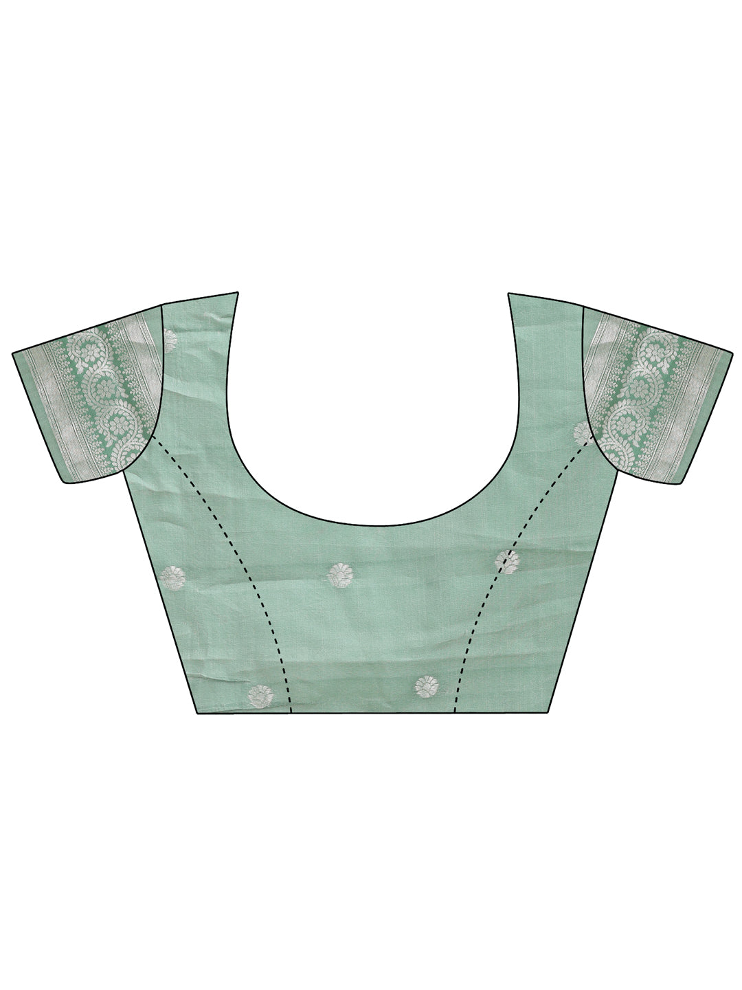 Astita Radiant Teal Silk Saree with Pink & Blue Floral Pattern - Perfect for Weddings & Festive Glamour - Distacart