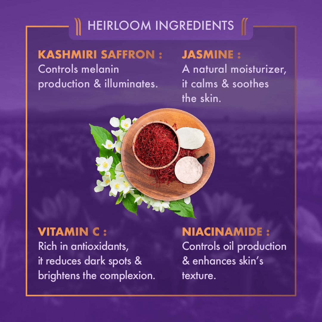 Ayuga Kashmiri Saffron Gel Moisturizer - Distacart
