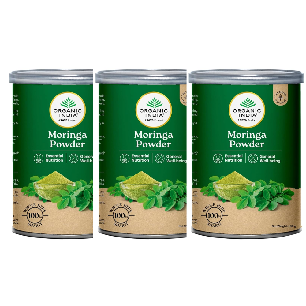 Organic India Moringa Powder - 100 gms - Distacart