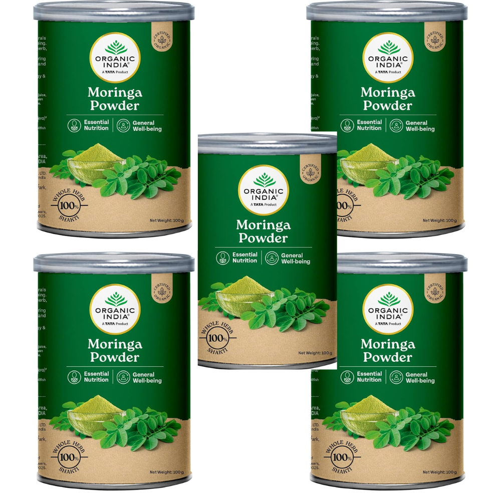 Organic India Moringa Powder - 100 gms - Distacart
