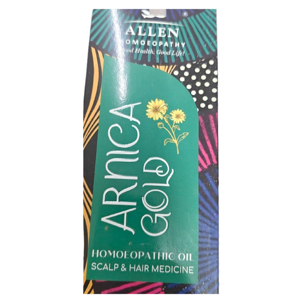 Allen Homeopathy Arnica Gold Anti-Hair Fall Care Hair Oil - Distacart