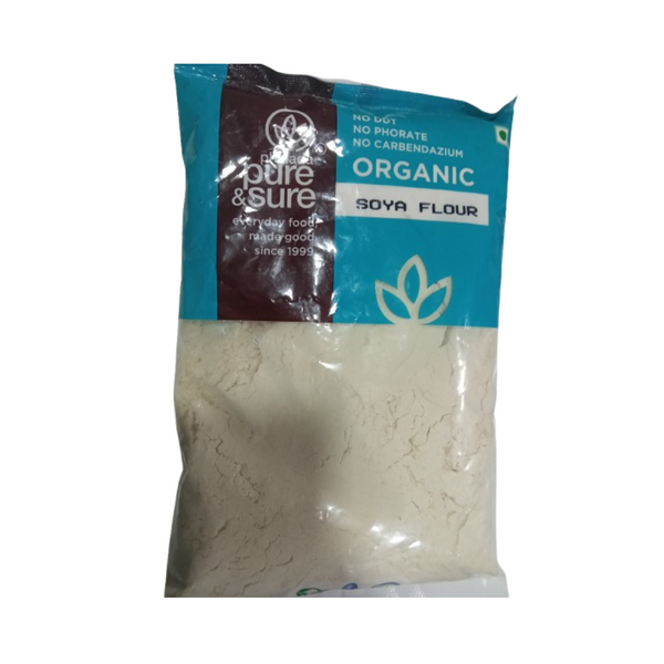 Pure & Sure Organic Soya Flour - Distacart