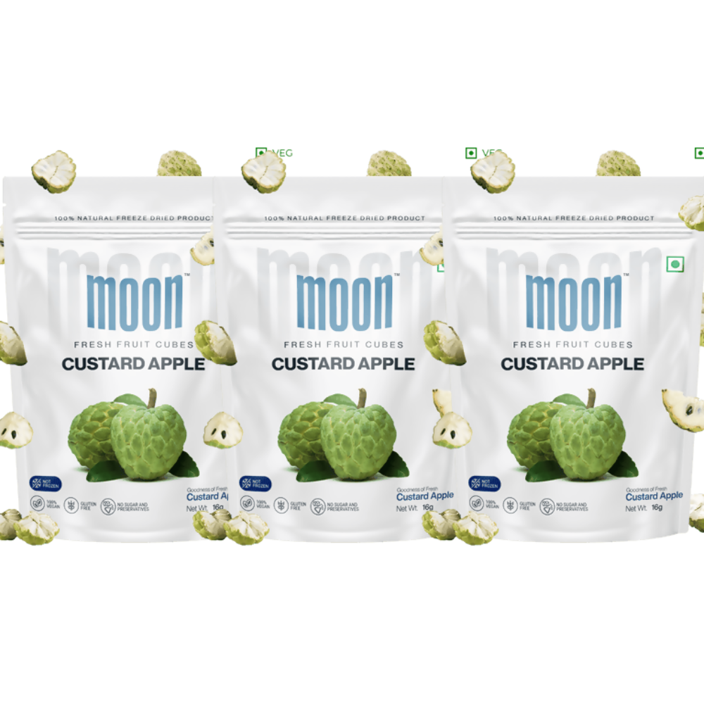 Moon Freeze Dried Custard Apple Cubes - Distacart