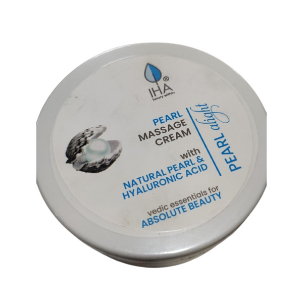 Iha Pearl Alight Face Massage Cream - Distacart