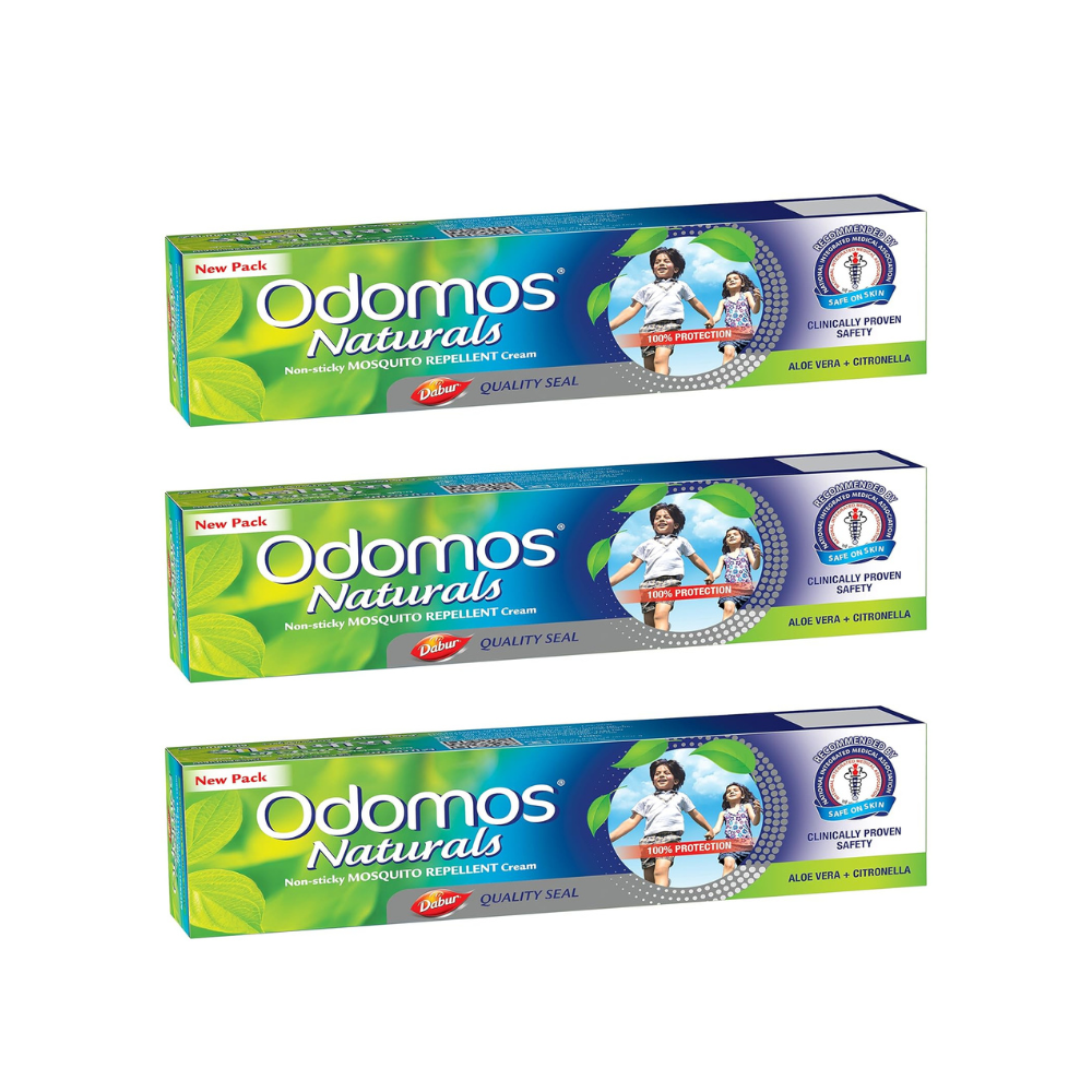 Dabur Odomos Naturals Non-Sticky Mosquito Repellent Cream - Distacart