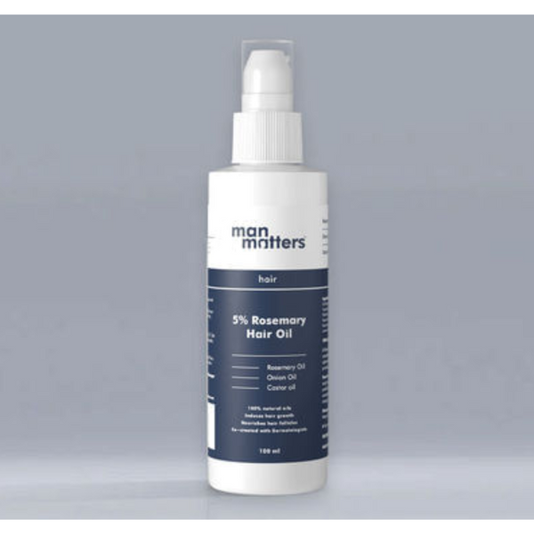 Man Matters Hair Growth Oil With Bhringraj Oil, Onion Oil, Amla Oil, Shikakai Oil & Brahmi Oil - Distacart