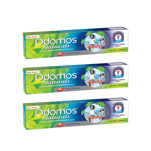 Dabur Odomos Naturals Non-Sticky Mosquito Repellent Cream - Distacart