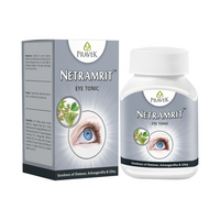 Thumbnail for Pravek Netramrit Eye Tonic Capsules - Distacart