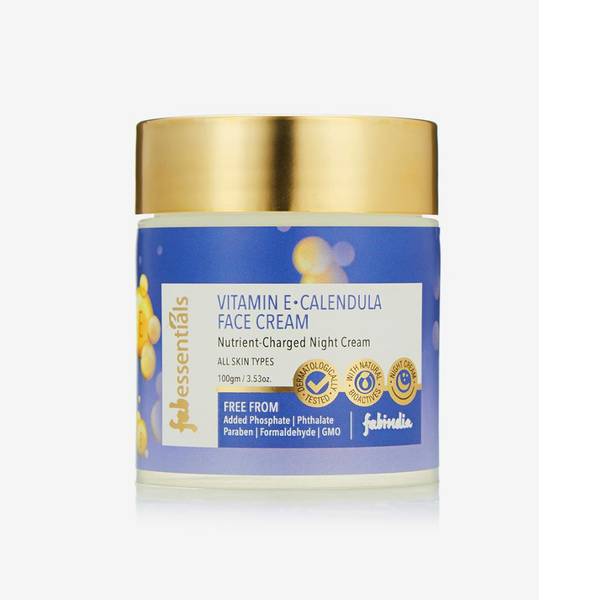 Fabessentials Vitamin E Calendula Face Cream - Distacart