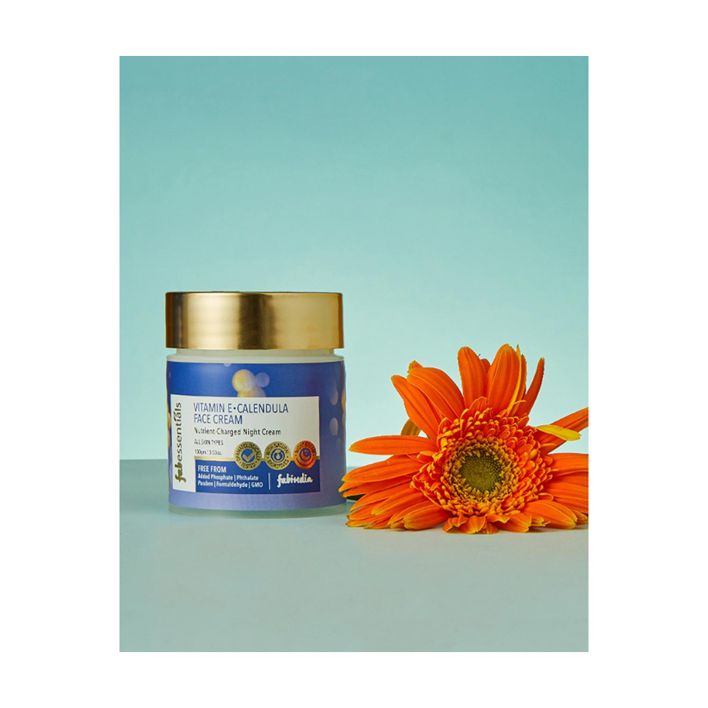 Fabessentials Vitamin E Calendula Face Cream - Distacart