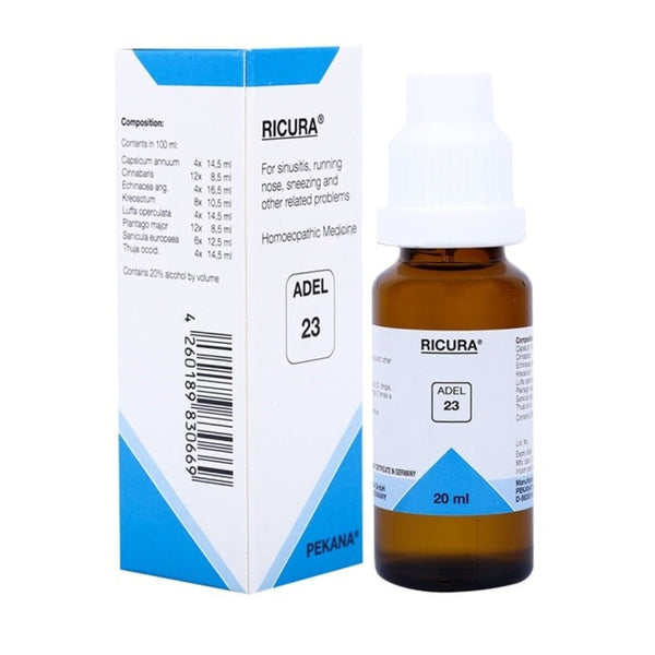 Adel Homeopathy 23 Ricura Drop - Distacart