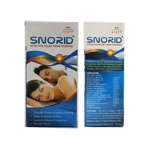 Homeopathy Snorid Drops