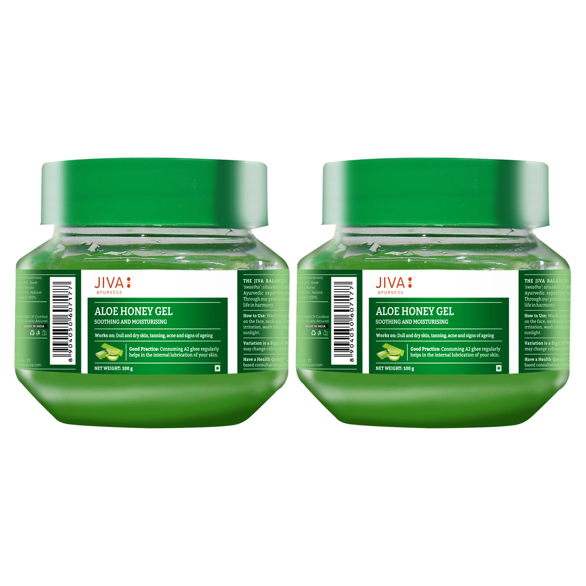 Jiva Ayurveda Aloe Honey Gel - Distacart