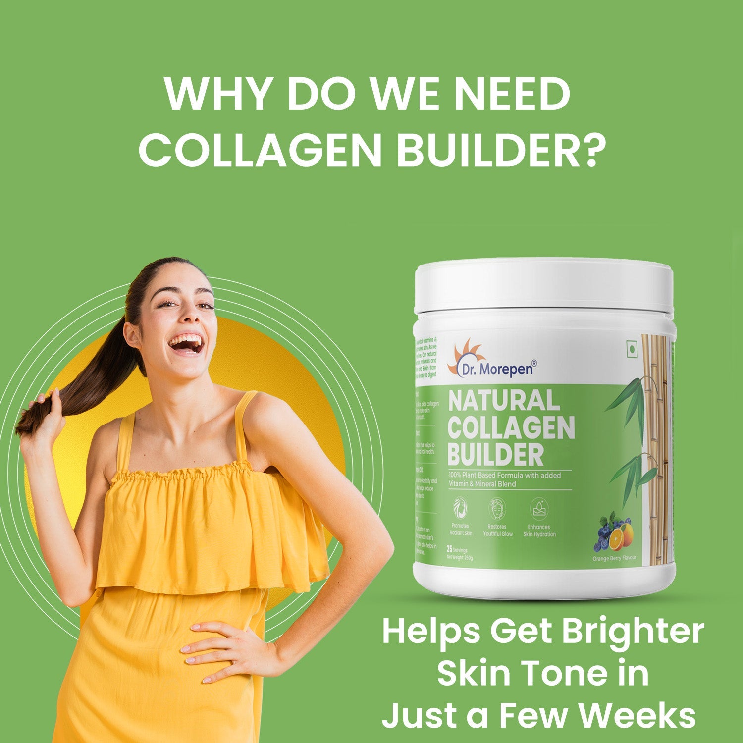 Dr. Morepen Natural Collagen Builder