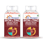 Thumbnail for Dr. Morepen Iron & Zinc Tablets