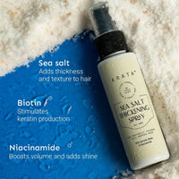 Thumbnail for Arata Sea Salt Volumizing Hair Spray Infused with Niacinamide, Biotin & Sea Salt For Instantly Thicker, Full-Bodied Hair