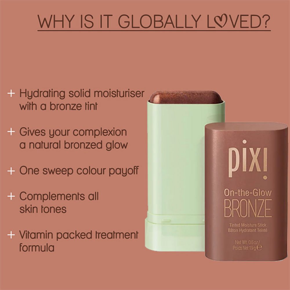 PIXI On The Glow Bronzer - Beach Glow - Distacart