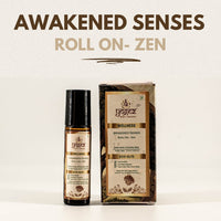 Thumbnail for Yogez Awakened Senses Temple Roll-On- ZEN- aromatherapy blend to ease stress and to induce sleep