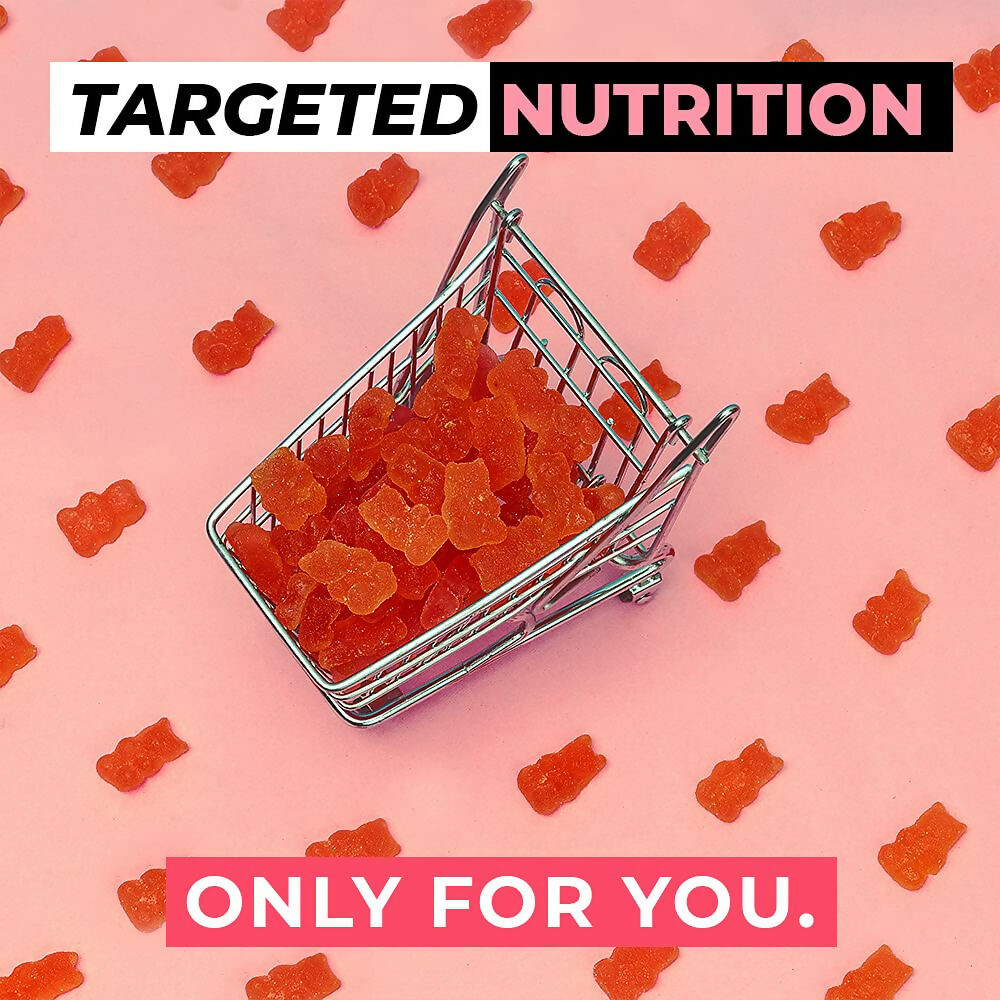 Meadbery Women's Multivitamin Gummies - Strawberry Flavour - Distacart