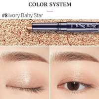 Thumbnail for Etude House Bling Bling Eyeshadow Stick - 8 Ivory Baby Star (21)