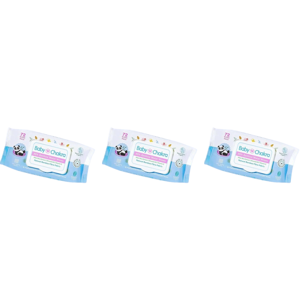 BabyChakra 99% Bamboo Water Soft Wipes - Distacart