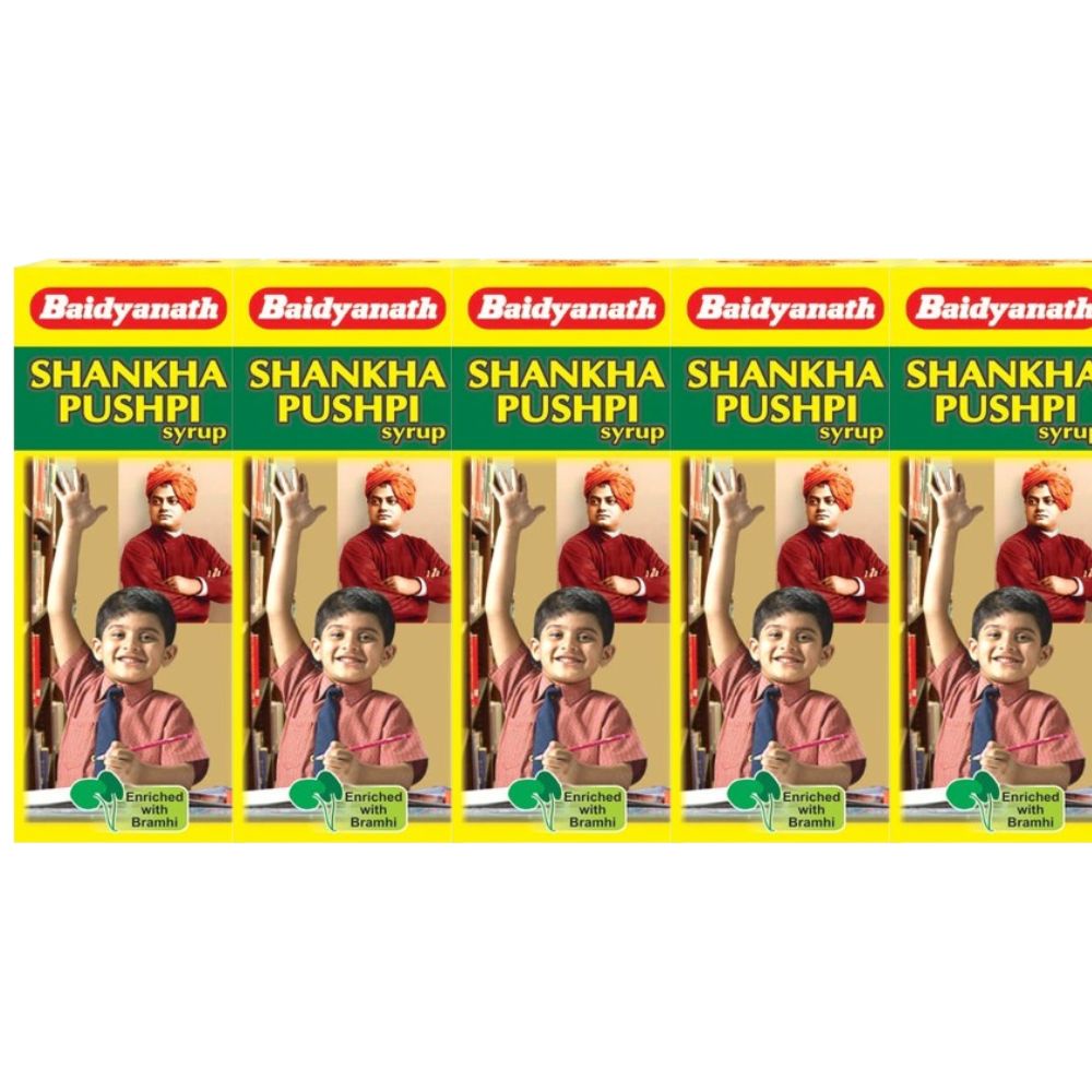 Baidyanath Kolkata Shankhapushpi Syrup - Distacart