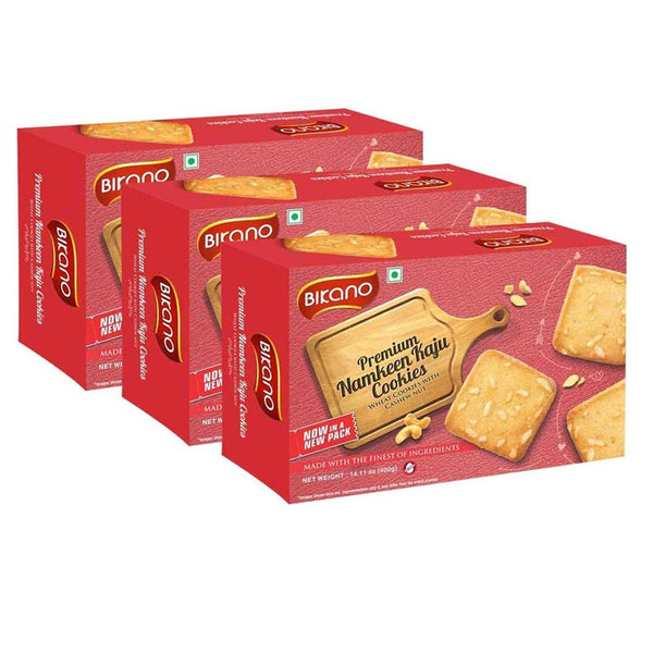 Bikano Premium Namkeen Kaju Cashew Cookies - Distacart
