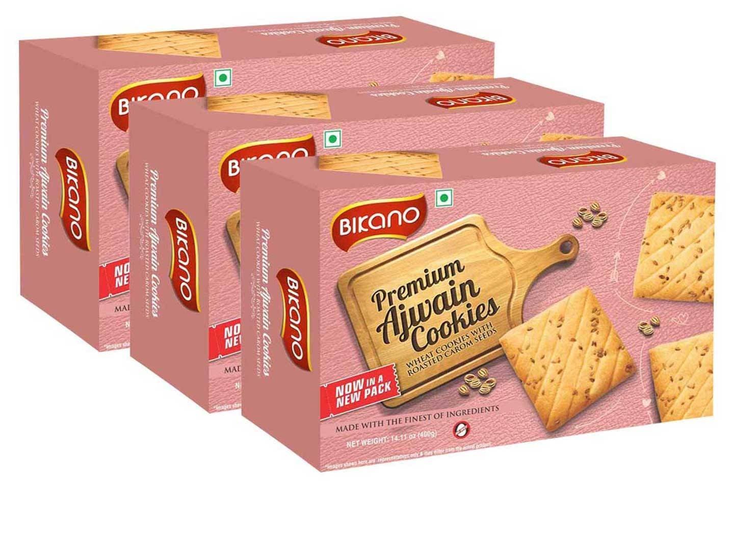 Bikano Premium Ajwain Butter Cookies - Distacart